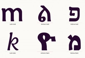 Makeda typeface